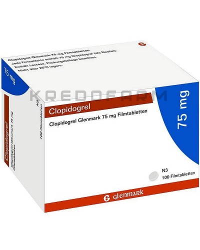 Клопідогрель таблетки ● Clopidogrel