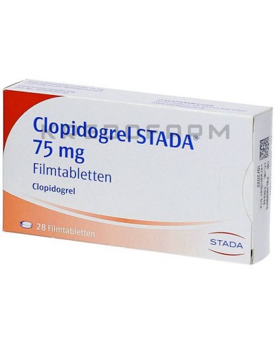 Клопідогрель таблетки ● Clopidogrel