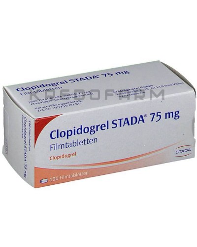 Клопідогрель таблетки ● Clopidogrel