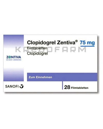 Клопидогрель таблетки ● Clopidogrel