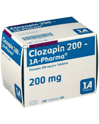 Клозапін таблетки ● Clozapin