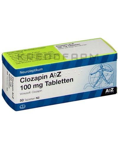 Клозапин таблетки ● Clozapin