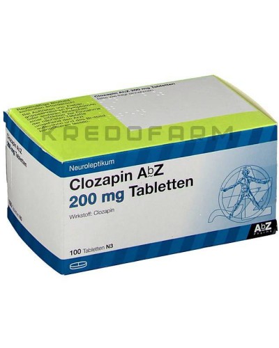 Клозапін таблетки ● Clozapin