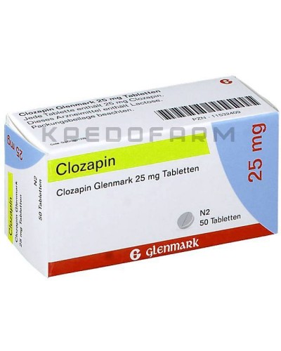 Клозапін таблетки ● Clozapin