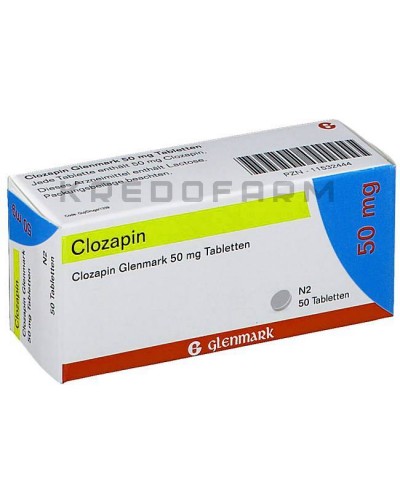 Клозапін таблетки ● Clozapin