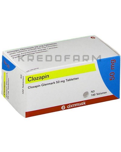 Клозапин таблетки ● Clozapin