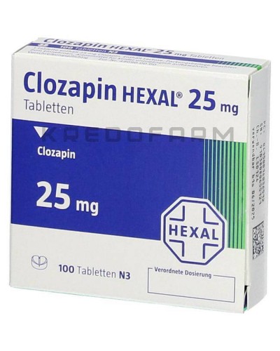 Клозапін таблетки ● Clozapin