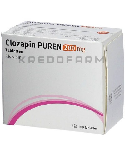 Клозапін таблетки ● Clozapin