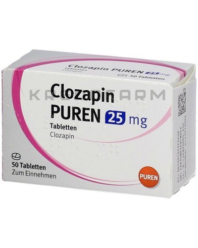 Клозапин таблетки ● Clozapin