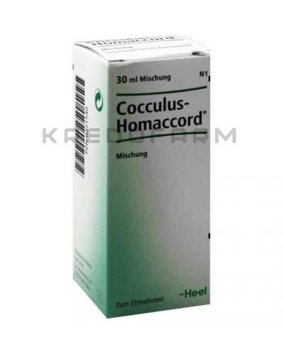 Коккулюс Гомаккорд капли ● Cocculus Homaccord