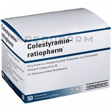Колестирамін ● Colestyramin
