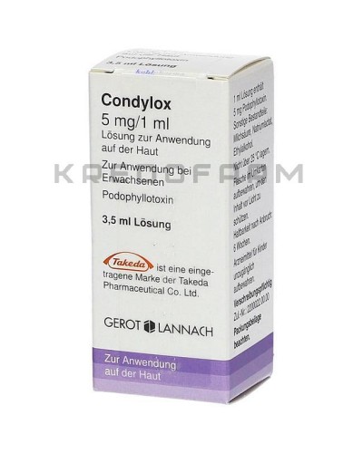 Кондилокс розчин ● Condylox