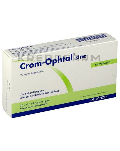 Кром Офтал краплі ● Crom Ophtal