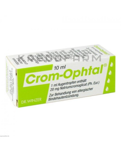 Кром Офтал краплі ● Crom Ophtal