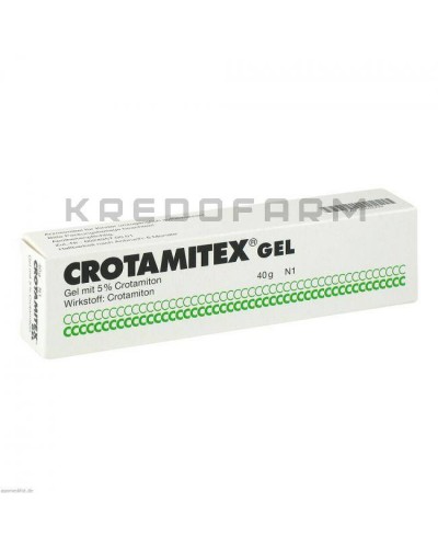 Кротамітекс гель, лосьйон, мазь ● Crotamitex