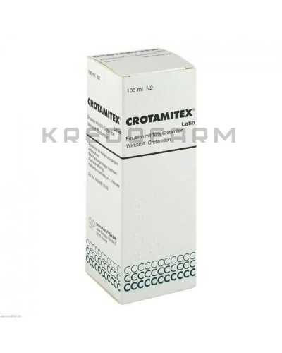 Кротамітекс гель, лосьйон, мазь ● Crotamitex