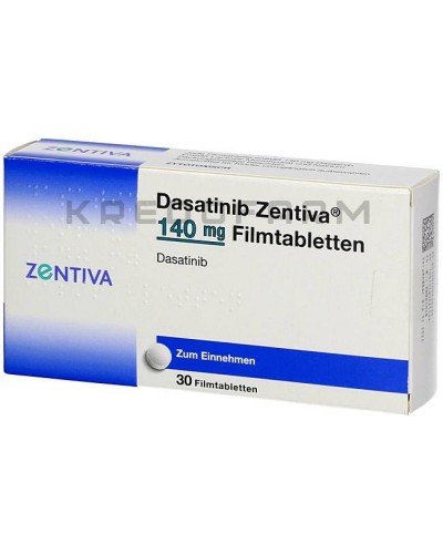 Дазатініб таблетки ● Dasatinib