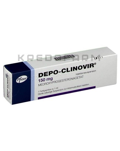 Депо Кліновір суспензія, флакон, шприци ● Depo Clinovir