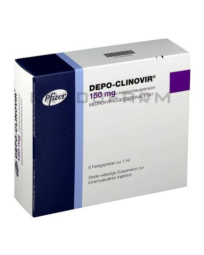 Депо Кліновір суспензія, флакон, шприци ● Depo Clinovir