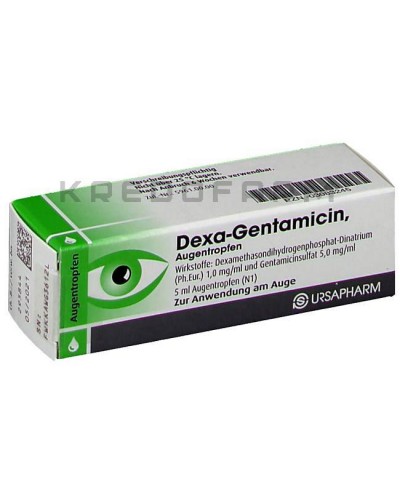 Декса Гентамицин капли, мазь, пакет ● Dexa Gentamicin