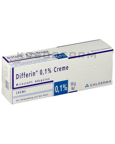 Дифферин гель, крем ● Differin