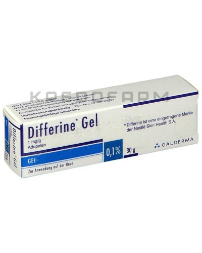 Дифферин гель, крем ● Differin