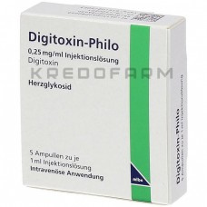 Дигітоксин ● Digitoxin