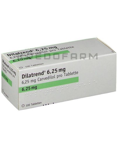 Дилатренд таблетки ● Dilatrend