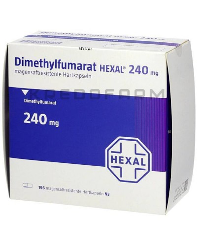 Диметилфумарат капсулы ● Dimethylfumarat