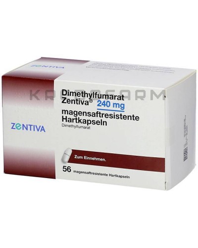 Диметилфумарат капсули ● Dimethylfumarat