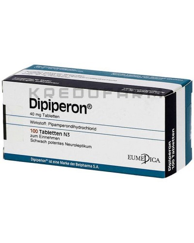 Дипіперон розчин, таблетки ● Dipiperon