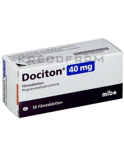 Доцитон ампули, капсули, таблетки ● Dociton