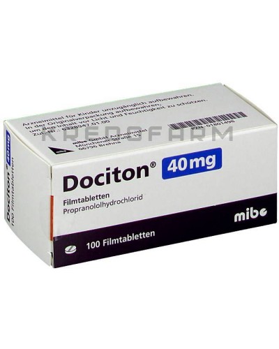 Доцитон ампулы, капсулы, таблетки ● Dociton