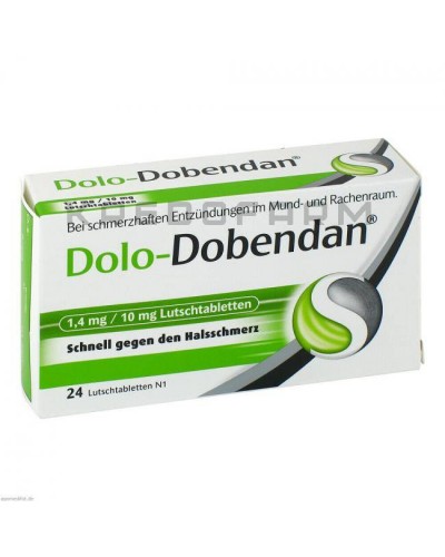 Доло Добендан таблетки ● Dolo Dobendan