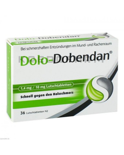 Доло Добендан таблетки ● Dolo Dobendan