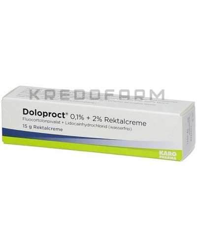 Долопрокт крем, супозиторії ● Doloproct