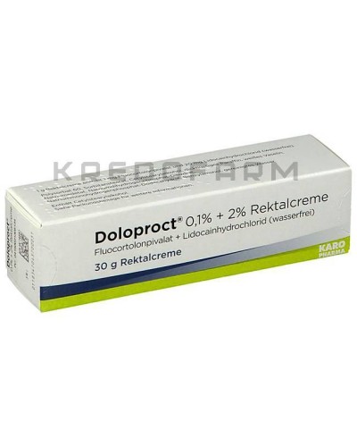 Долопрокт крем, суппозитории ● Doloproct