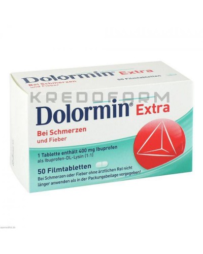 Долормин таблетки ● Dolormin