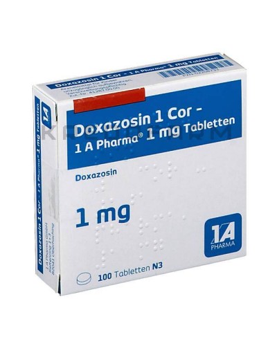 Доксазозин таблетки ● Doxazosin