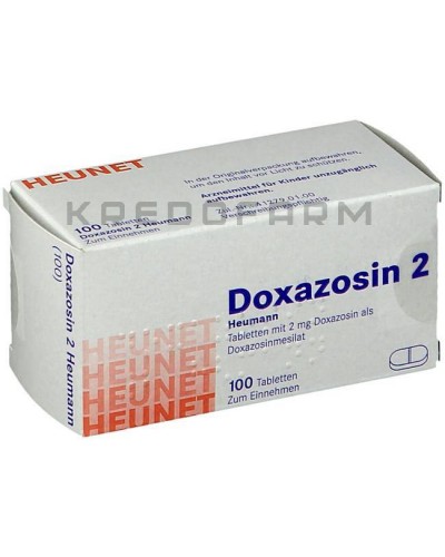 Доксазозин таблетки ● Doxazosin