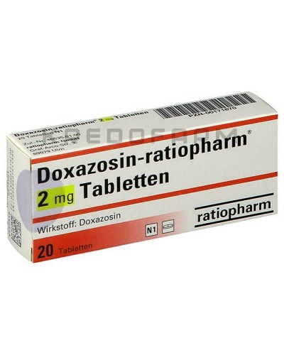 Доксазозин таблетки ● Doxazosin