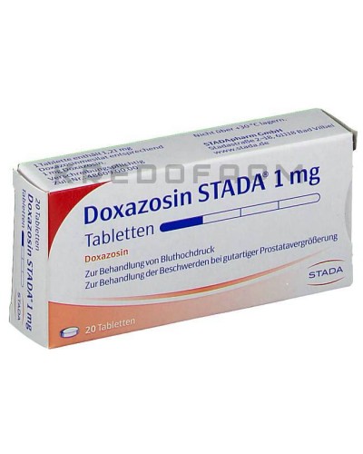 Доксазозин таблетки ● Doxazosin