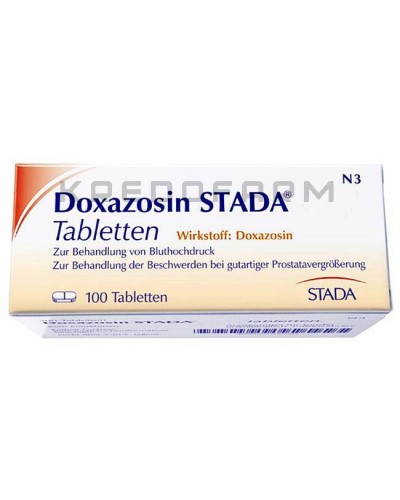 Доксазозин таблетки ● Doxazosin