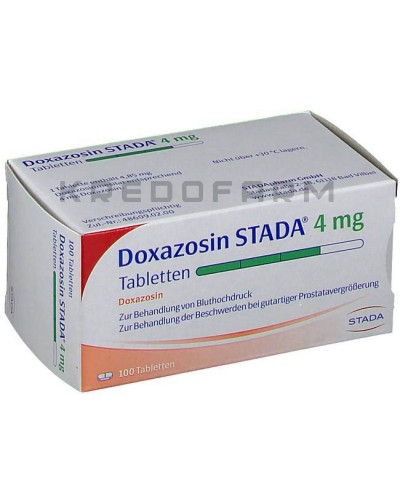 Доксазозин таблетки ● Doxazosin