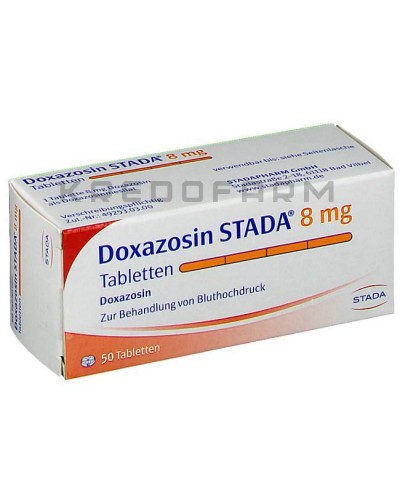 Доксазозин таблетки ● Doxazosin