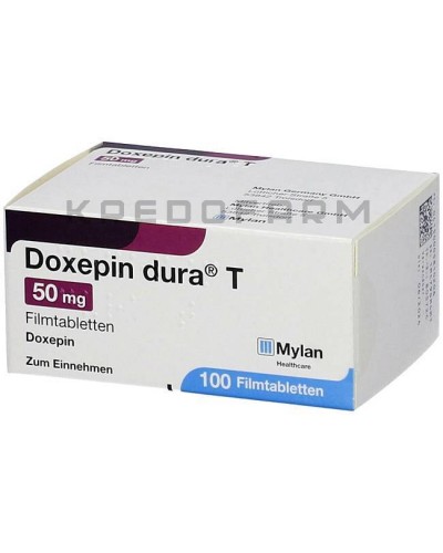 Доксепін розчин, таблетки ● Doxepin