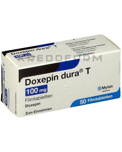 Доксепін розчин, таблетки ● Doxepin