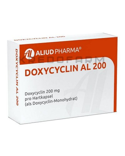 Доксициклін капсули, розчин, таблетки ● Doxycyclin