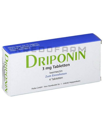 Дрипонін таблетки ● Driponin