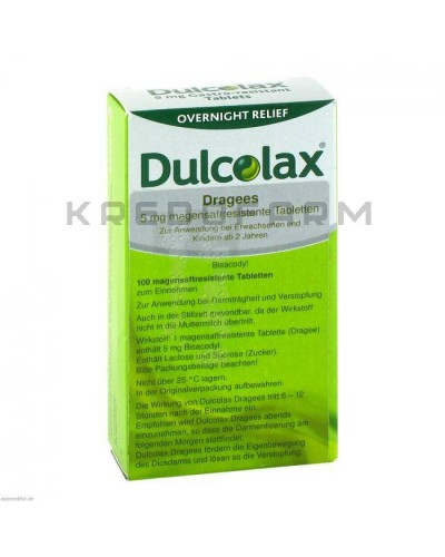 Дульколакс капли, капсулы, суппозитории, таблетки ● Dulcolax